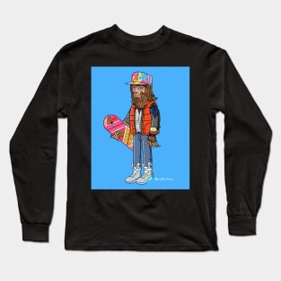 80's Teenage Werewolf Long Sleeve T-Shirt